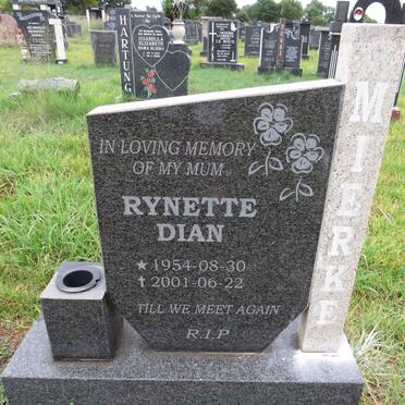 MIERKE Rynette Dian 1954-2001