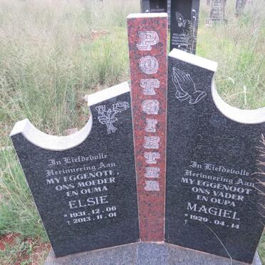 POTGIETER Magiel 1929- & Elsie 1931-2013