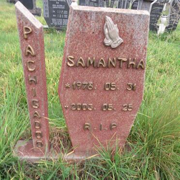 PACHIGADOO Samantha 1976-2003