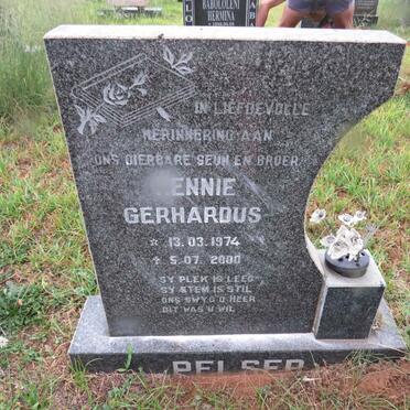 PELSER Hennie Gerhardus 1974-2000