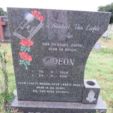 PRINSLOO Gideon 1959-2001