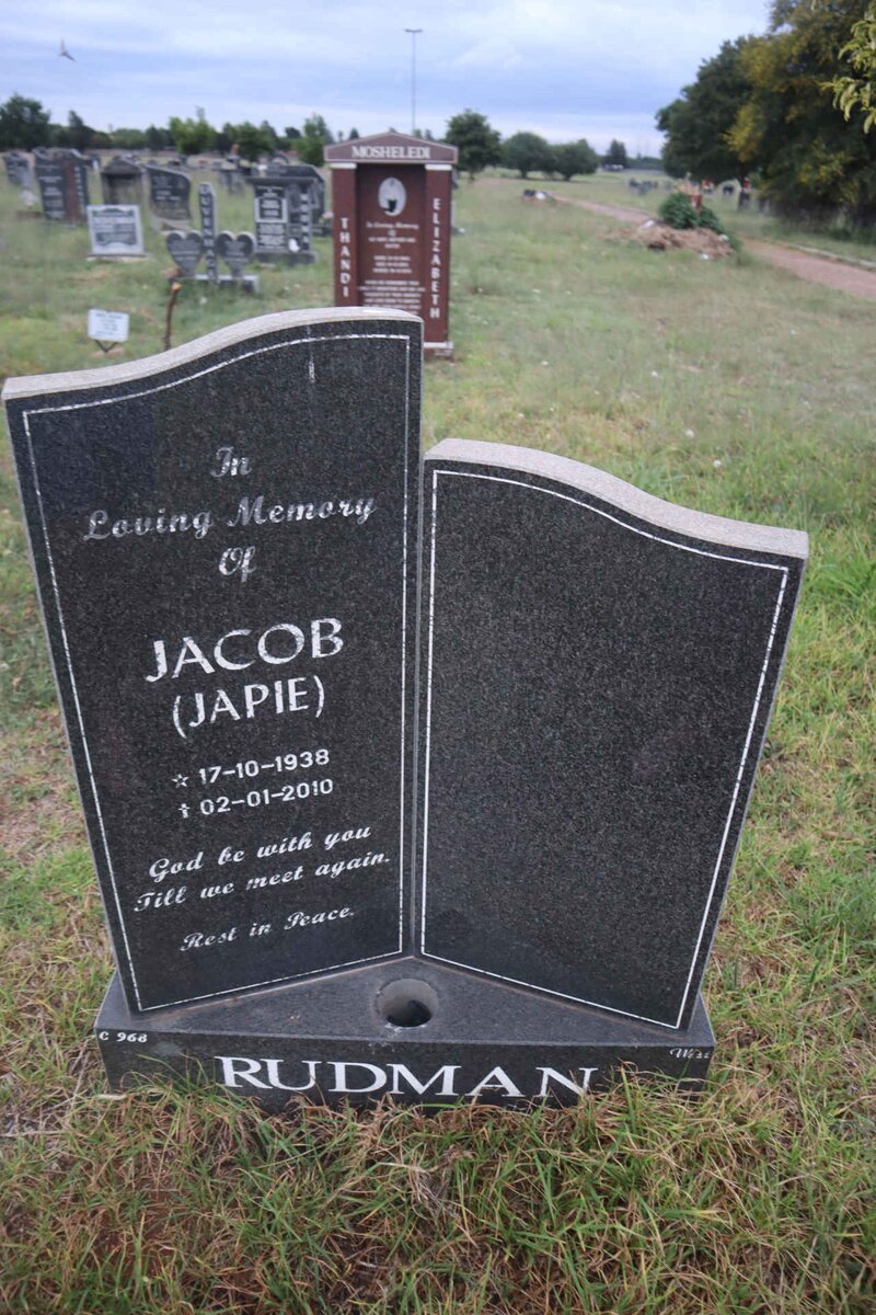 RUDMAN Jacob 1938-2010