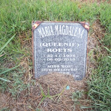 ROETS Maria Magdalena 1935-2012