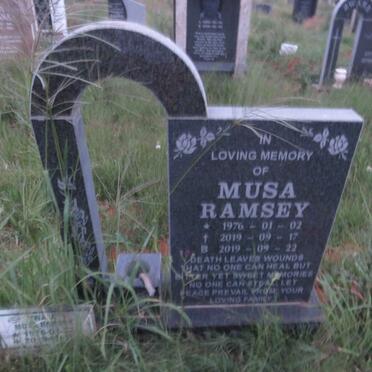 RAMSEY Musa 1976-2019