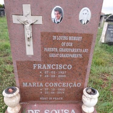 SOUSA Francisco, de 1927-2005 & Maria Conceicao 1932-2019