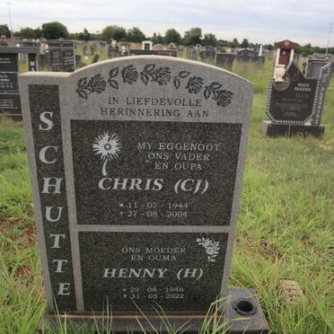 SCHUTTE C.J. 1944-2004 & H. 1946-2022