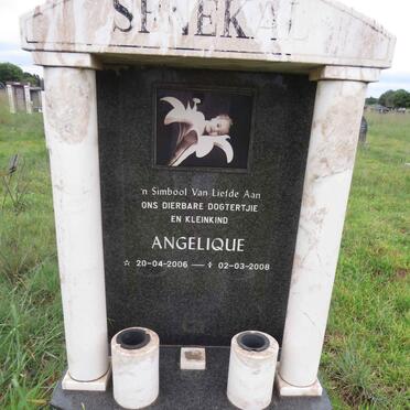 SENEKAL Angelique 2006-2008