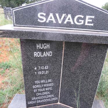 SAVAGE Hugh Roland 1943-2021
