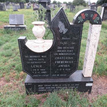 SHARP Leslie 1928-2003 & Chaterina Frederieka Jacoba 1934-