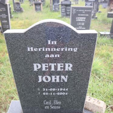 SCHROEDER Peter John 1944-2004