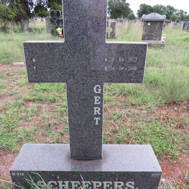 SCHEEPERS Gert 1922-2006