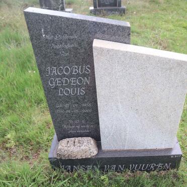 VUUREN Jacobus Gedeon Louis, Jansen van 1958-2006