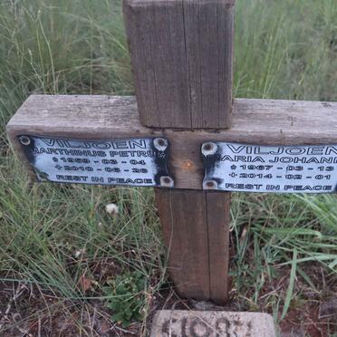 VILJOEN Marthinus Petrus 1959-2010 & Maria Johanna 1967-2014