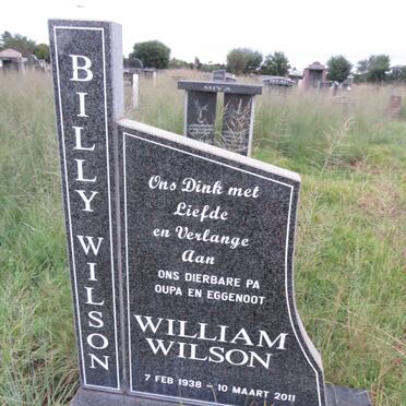 WILSON William 1938-2011