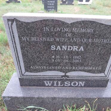 WILSON Sandra 1942-2003
