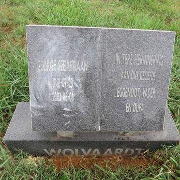 WOLVAARDT George Sebastiaan 1918-2003