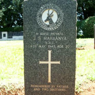 MAKHANYA J.S. -1943