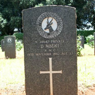 MBEKI D. -1942