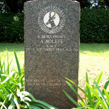 MOLEFE A. -1945