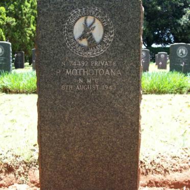 MOTHOTOANA P. -1943