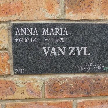 ZYL Anna Maria, van 1924-2011
