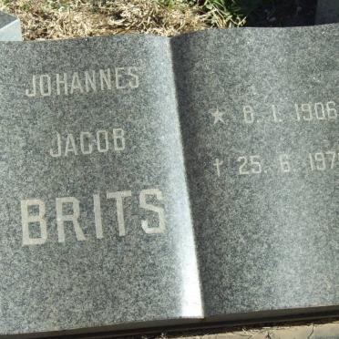 BRITS Johannes Jacob 1906-1976