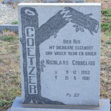 COETZER Nicolaas Cornelius 1952-1981