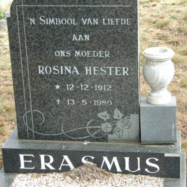 ERASMUS Rosina Hester 1912-1989