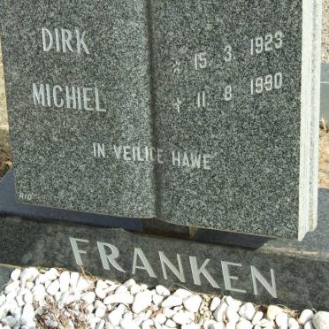 FRANKEN Dirk Michael 1923-1990
