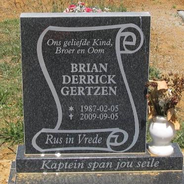GERTZEN Brian Derrick 1987-2009