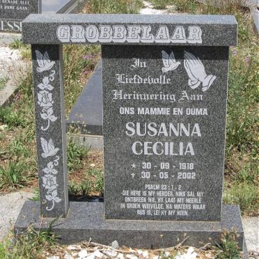 GROBBELAAR Susanna Cecilia 1918-2002