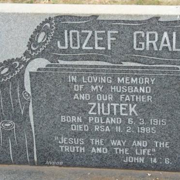 GRALA Jozef Ziutek 1915-1985 