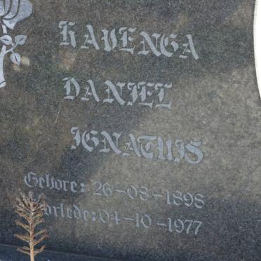 HAVENGA Daniel Ignatius 1895-1977