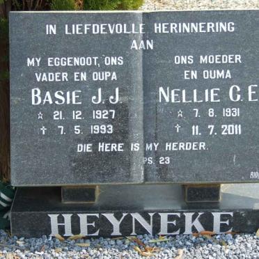 HEYNEKE J.J. 1927-1993 &amp; C.E. 1931-2011