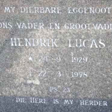 HAVENGA Hendrik Lucas 1929-1978 
