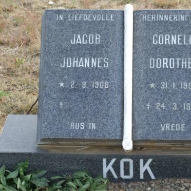 KOK Jacob Johannes 1908- &amp; Cornelia Dorothea 1905-1982