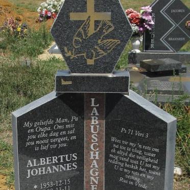 LABUSCHAGNE Albertus Johannes 1953-2008