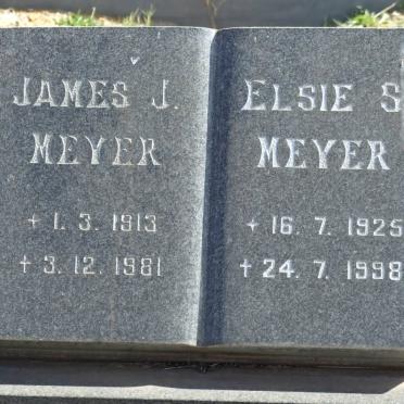 MEYER James J. 1913-1981 &amp; Elsie S. 1925-1998 :: MEYER Gerhardus P. 1960-1996