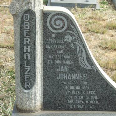 OBERHOLZER Jan Johannes 1938-1984