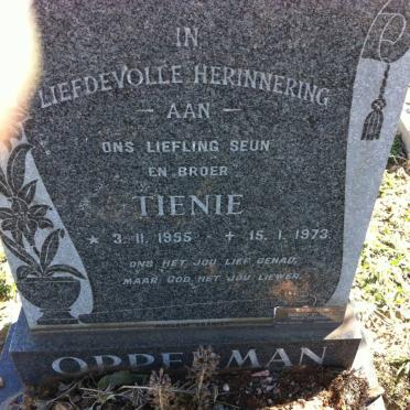 OPPERMAN Tienie 1955-1973
