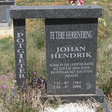 POTGIETER Johan Hendrik 1983-2006