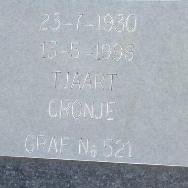 CRONJE Tjaart 1930-1996