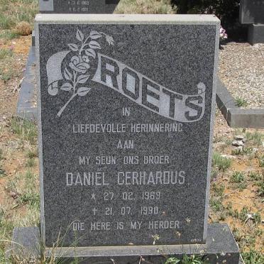 ROETS Daniel Gerhardus 1969-1990