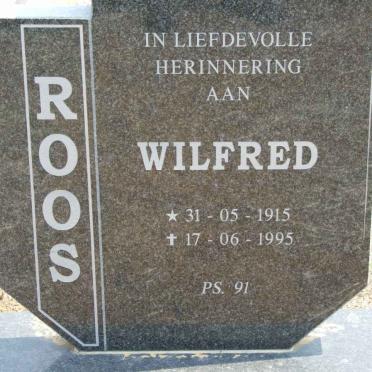 ROOS Wilfred 1915-1995