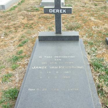 RENSBURG Derek, Janse van 1963-1985     
