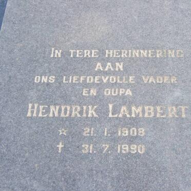RENSBURG Hendrik Lambert, Janse van 1908-1990  