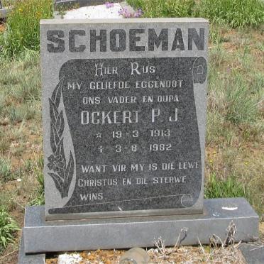 SCHOEMAN Ockert P.J. 1913-1982