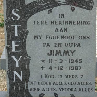 STEYN Jimmy 1945-1987