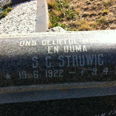 STRUWIG F.C.J. 1917-1972 &amp; S.C. 1922-1981  