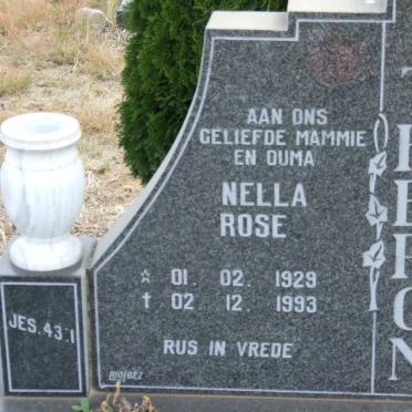 THERON Nella Rose 1929-1993